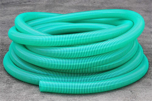 Click to enlarge - Lightweight PVC hose reinforced with a PVC spiral helix, smooth bore. Can also be used for light suction duty.